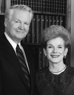 Merrill J. Bateman - BYU President - and Marilyn S. Bateman