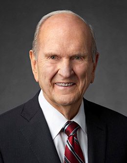 Russell M. Nelson—President of the Church of Jesus Christ of Latter-day Saints.